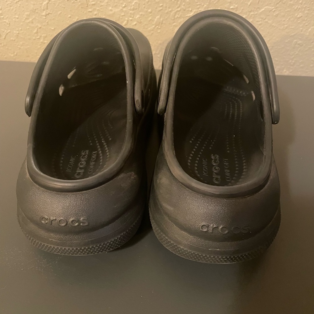 Black Platform Crocs - image 3